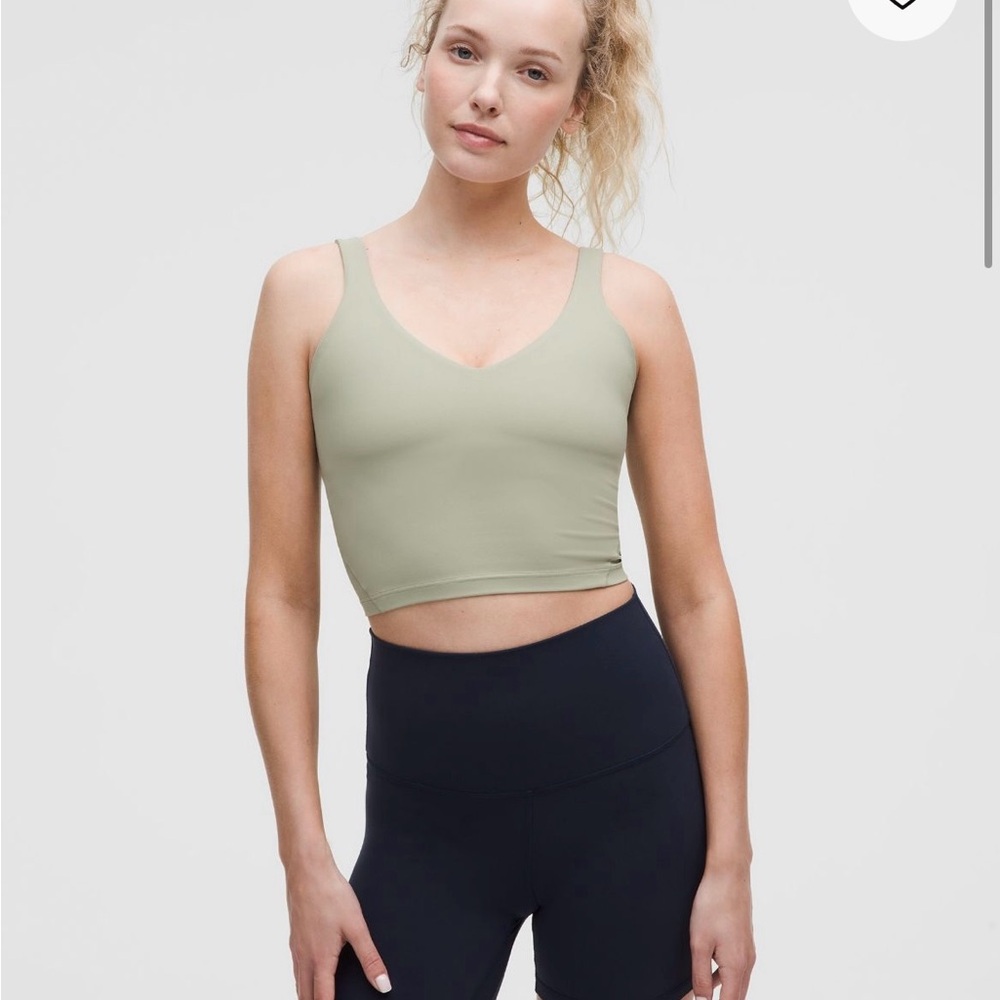 Lululemon Sage/Fog Green Align Tank Top
